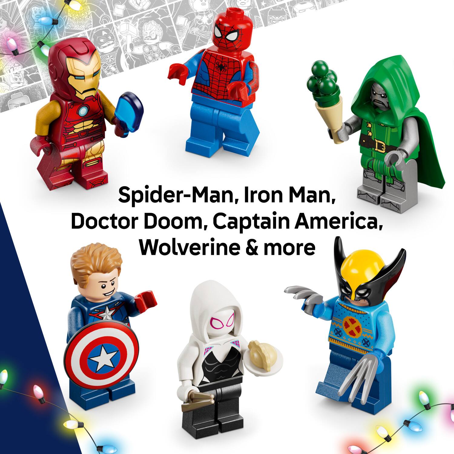 Spider-Man, Iron Man, Doctor Doom, Captain America, Wolverine & more