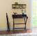 Alt View Zoom 25. Linon Home Décor - Fauna Folding Desk - Antique Walnut.