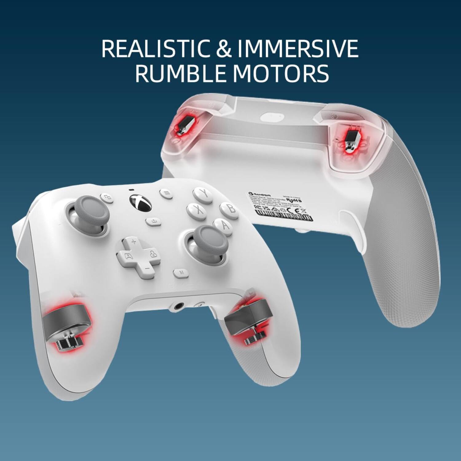 REALISTIC & IMMERSIVE RUMBLE MOTORS