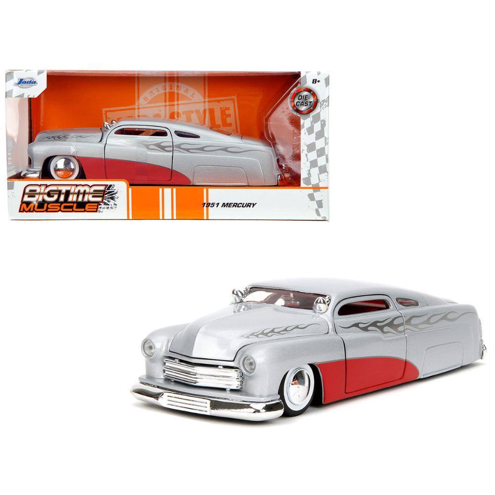 Jada 1951 Mercury with Flame Graphics and Red Interior