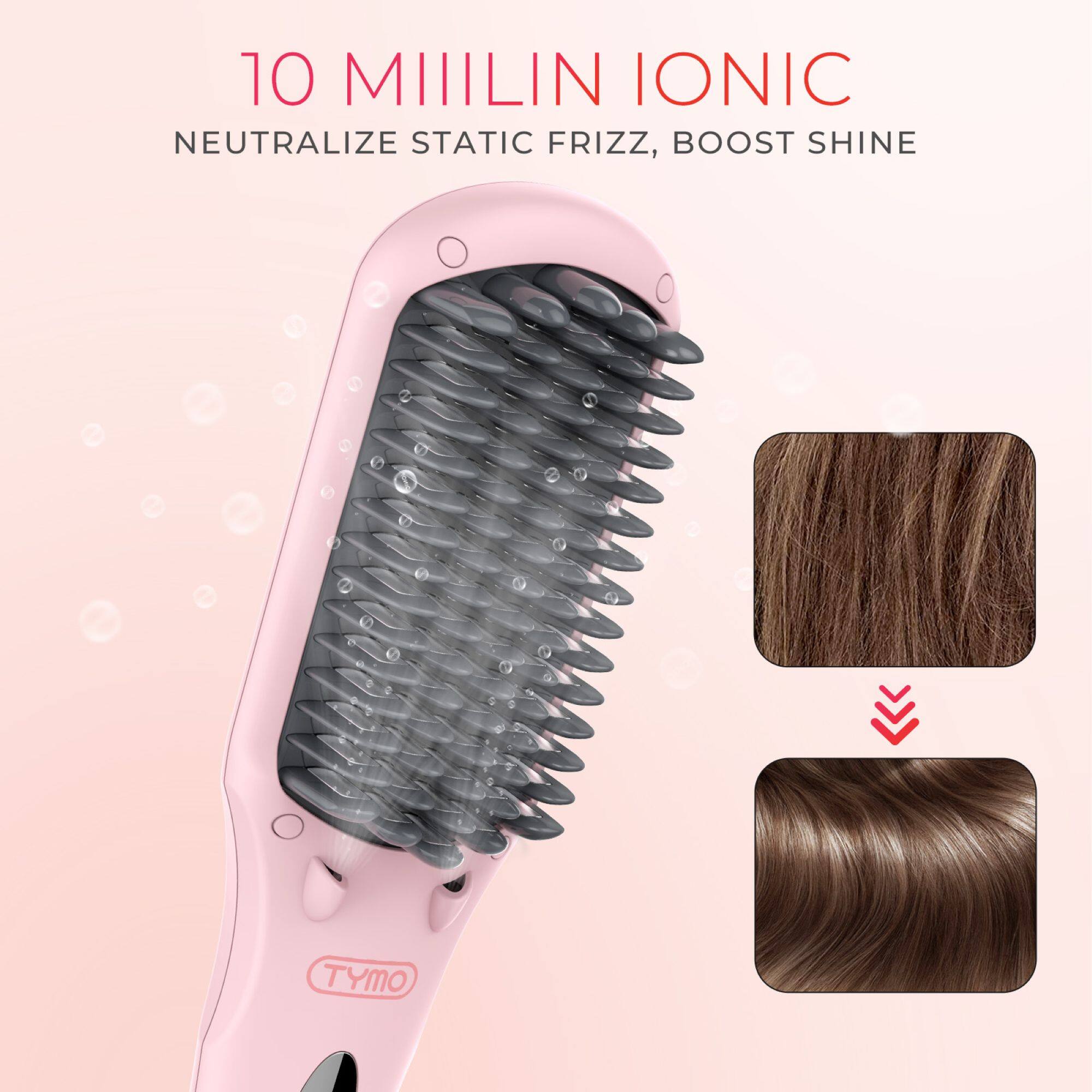10 MILLIN IONIC  
NEUTRALIZE STATIC FRIZZ, BOOST SHINE