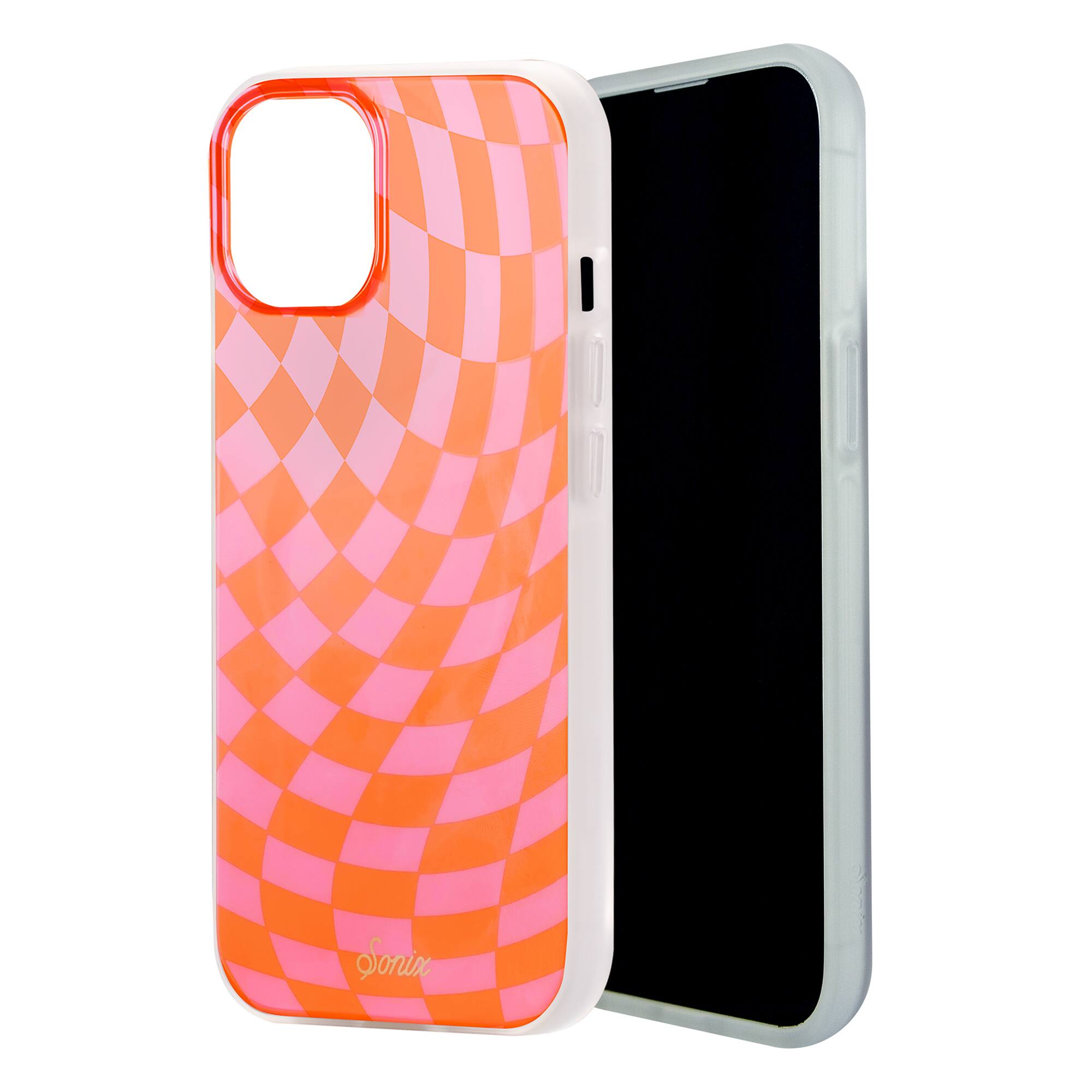 Alt View 3. Sonix - Sonix - MagSafe case for Apple iPhone 15 / 14 / 13 - Pink Orange.