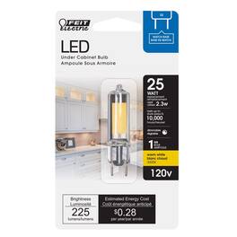 FEIT ELECTRIC - T4 G8 LED Bulb Warm White 25 Watt Equivalence 1 pk