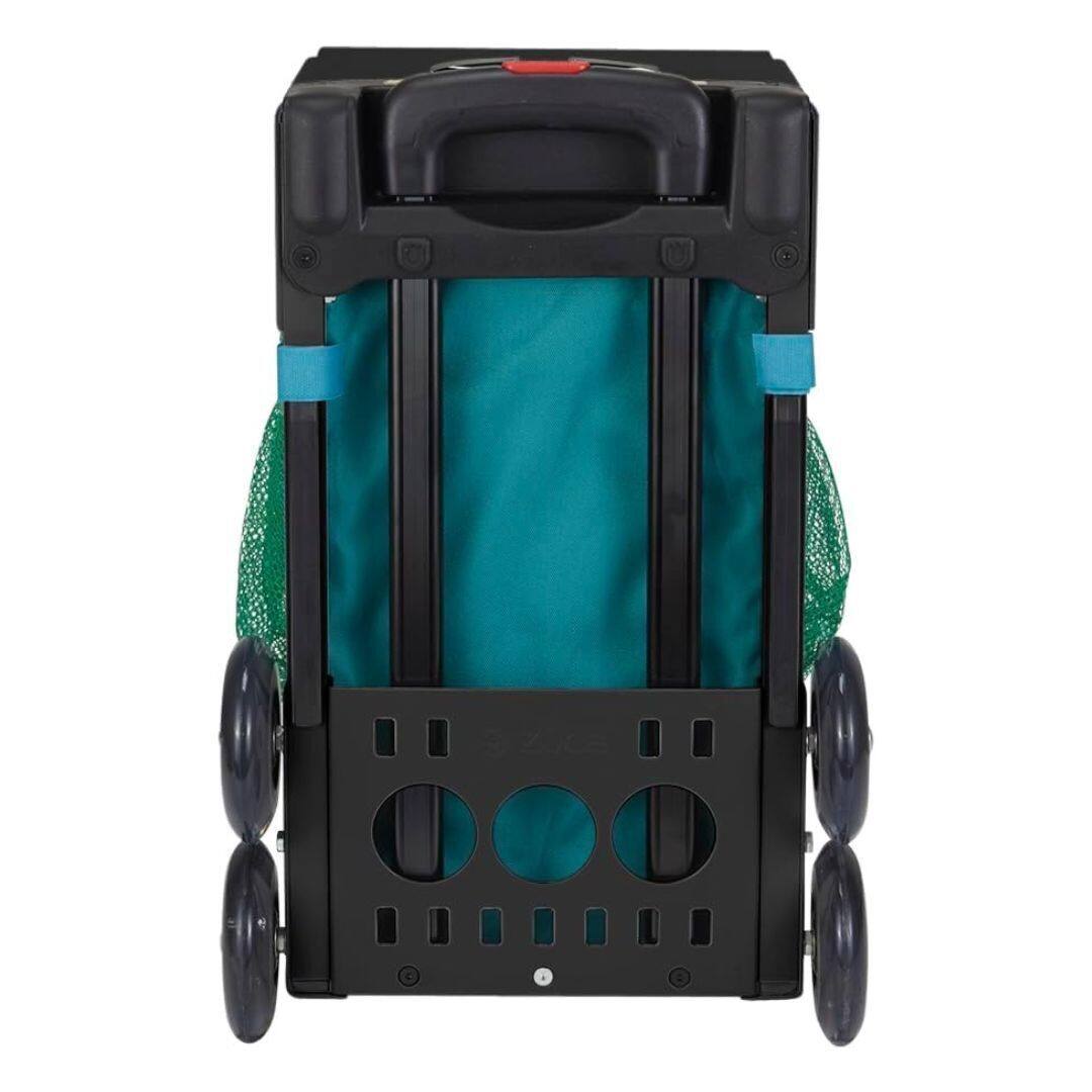 Left. Zuca - Zuca Froggy Friend (w/Lunchbox) / Black Frame - Green.
