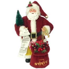 Santa's Workshop - Cardinal Iowa State Cyclones 12'' Santa - Red
