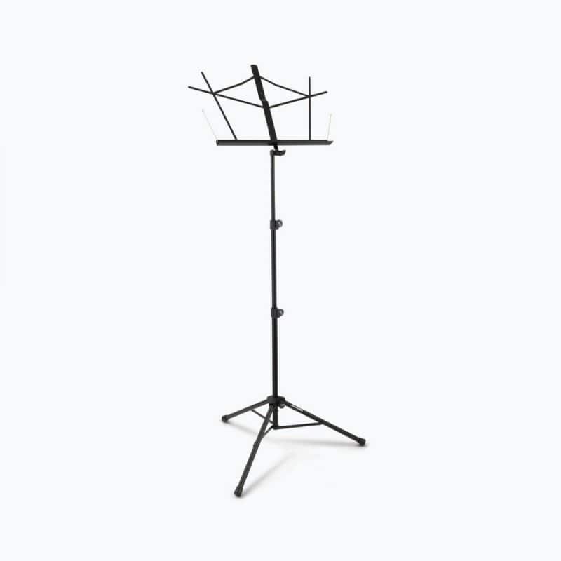 On Stage Stands - On-Stage SM7222BB Tripod-Base Sheet Music Stand with Bag (Portable, Folding Sheet Music Setup, Adjustable Height and - Black