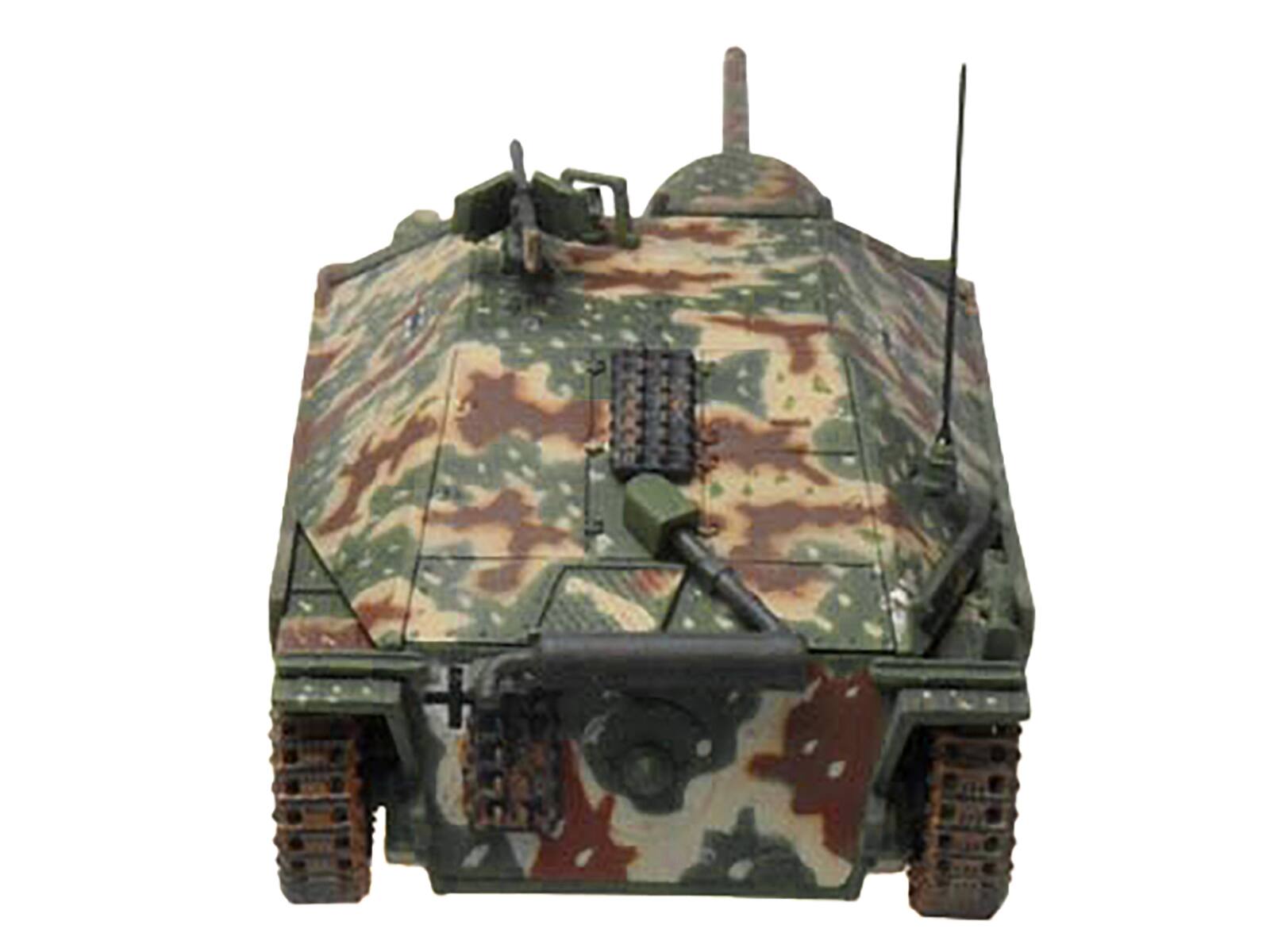 Back. Panzerstahl - Hetzer (Early) Tank Destroyer "StuG.Abt 1708 France" (1944) German Army 1/72 Diecast Model by Panzerstahl - Multicolor.