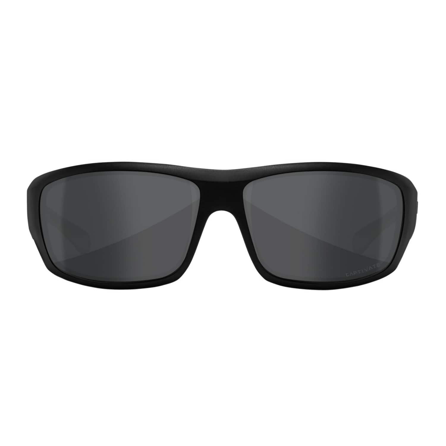 Wiley X - Wiley-X Omega Sunglasses (Captivate Polarized Lens, Matte Black Frame) - Gray