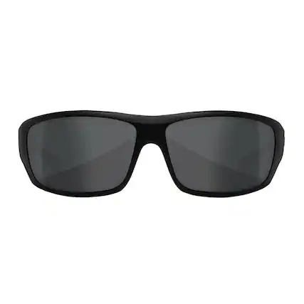 Front. Wiley X - Wiley-X Omega Sunglasses (Captivate Polarized Gray Lens, Matte Black Frame) - Gray.