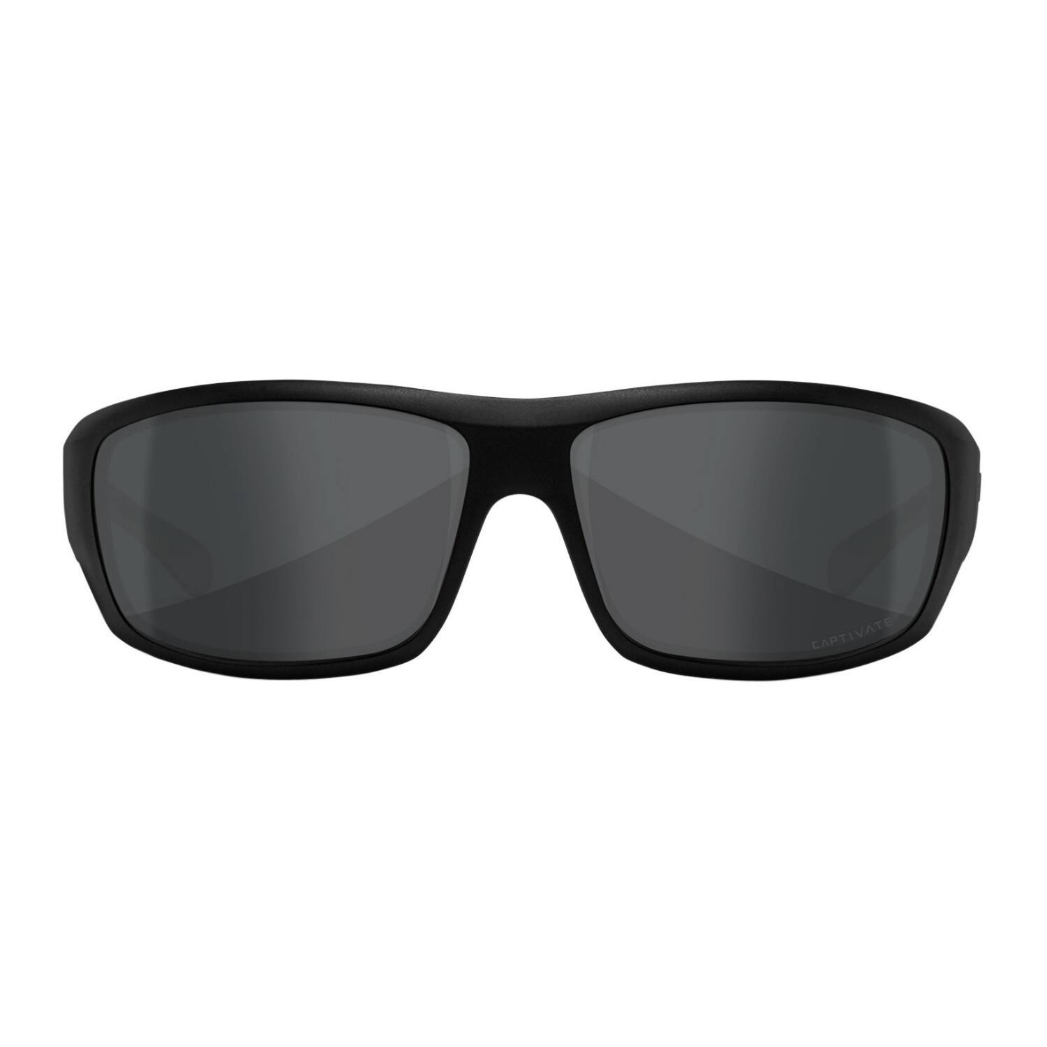 Wiley X - Wiley-X Omega Sunglasses (Captivate Polarized Lens, Matte Black Frame) - Gray