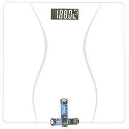FINEAK - Digital Body Weight Scale Max:400LB/180KG - White