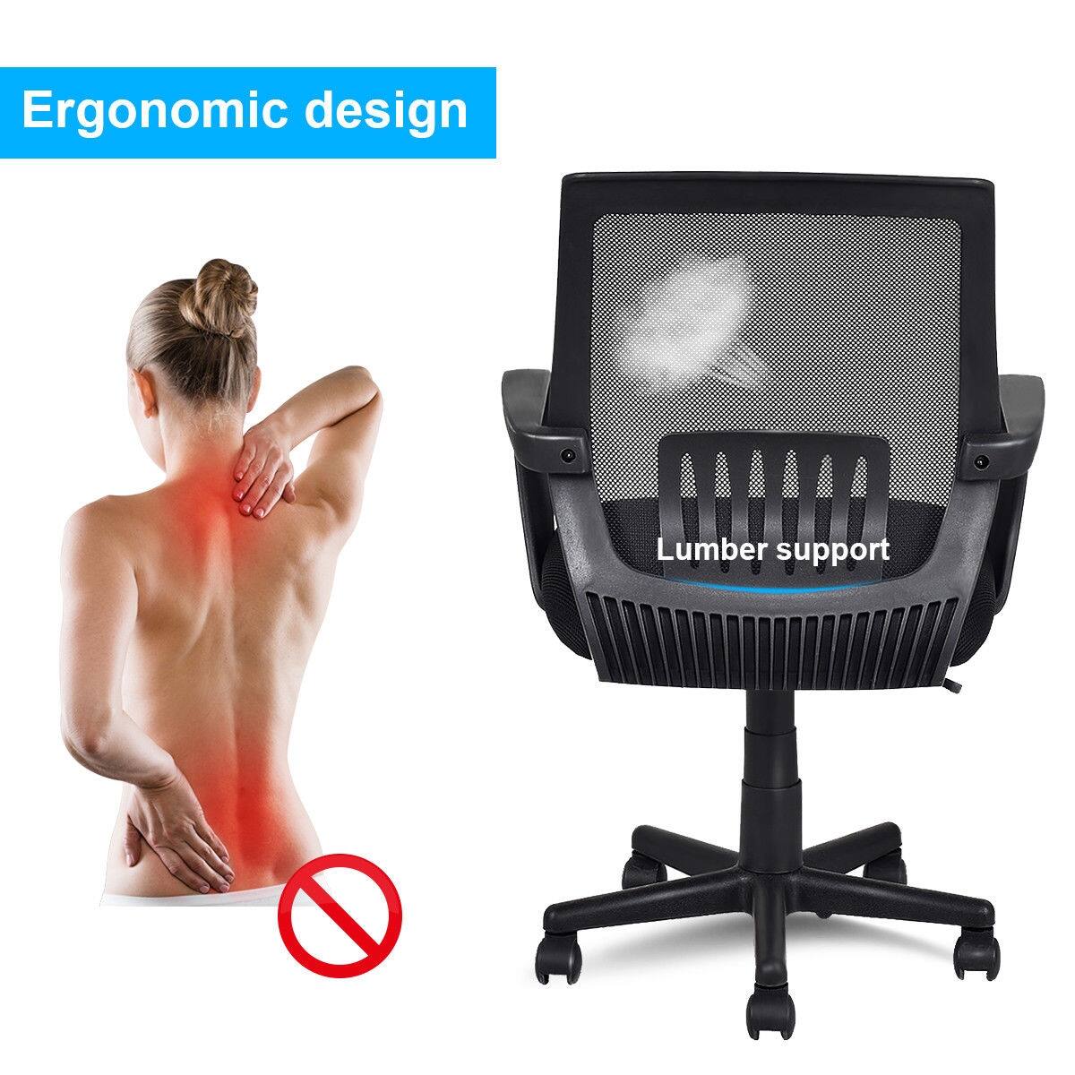 Ergonomic design  
Lumbar support