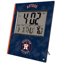 Keyscaper - Houston Astros Digital Desk Clock - Multicolor