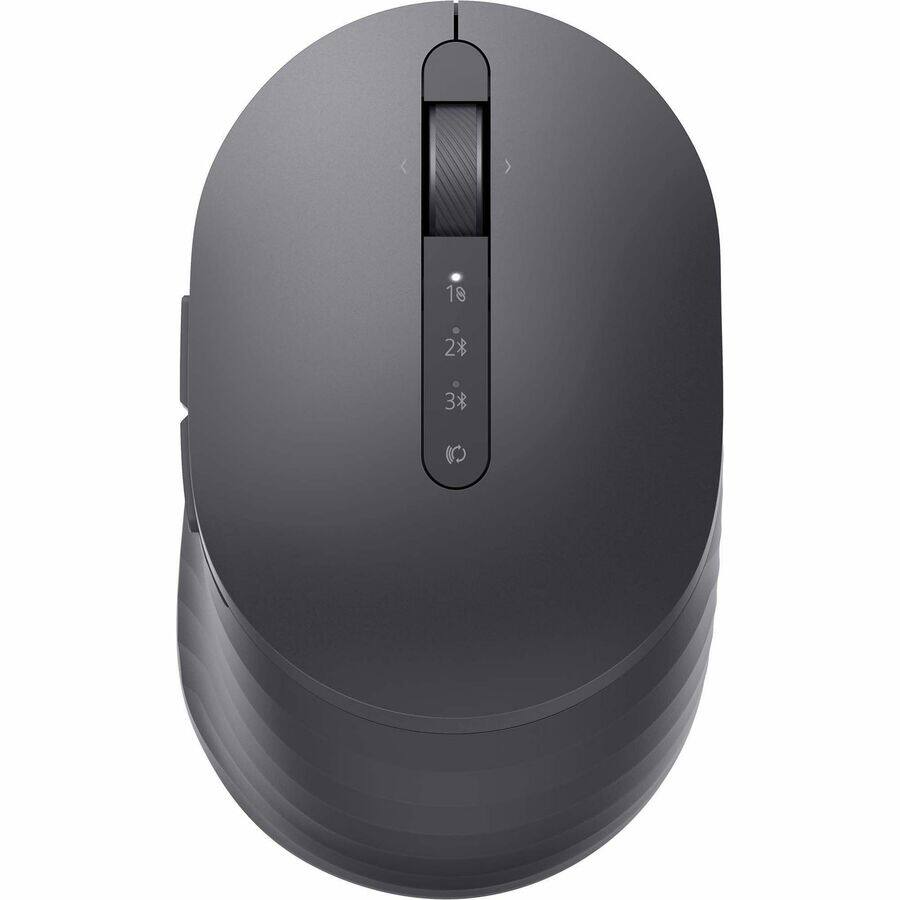 Alt View 2. Dell - Dell Premier MS7421W Mouse - Optical - Wireless - Bluetooth - 2.40 GHz - Rechargeable - Graphite Black - 4000 dpi - 7 - Black.
