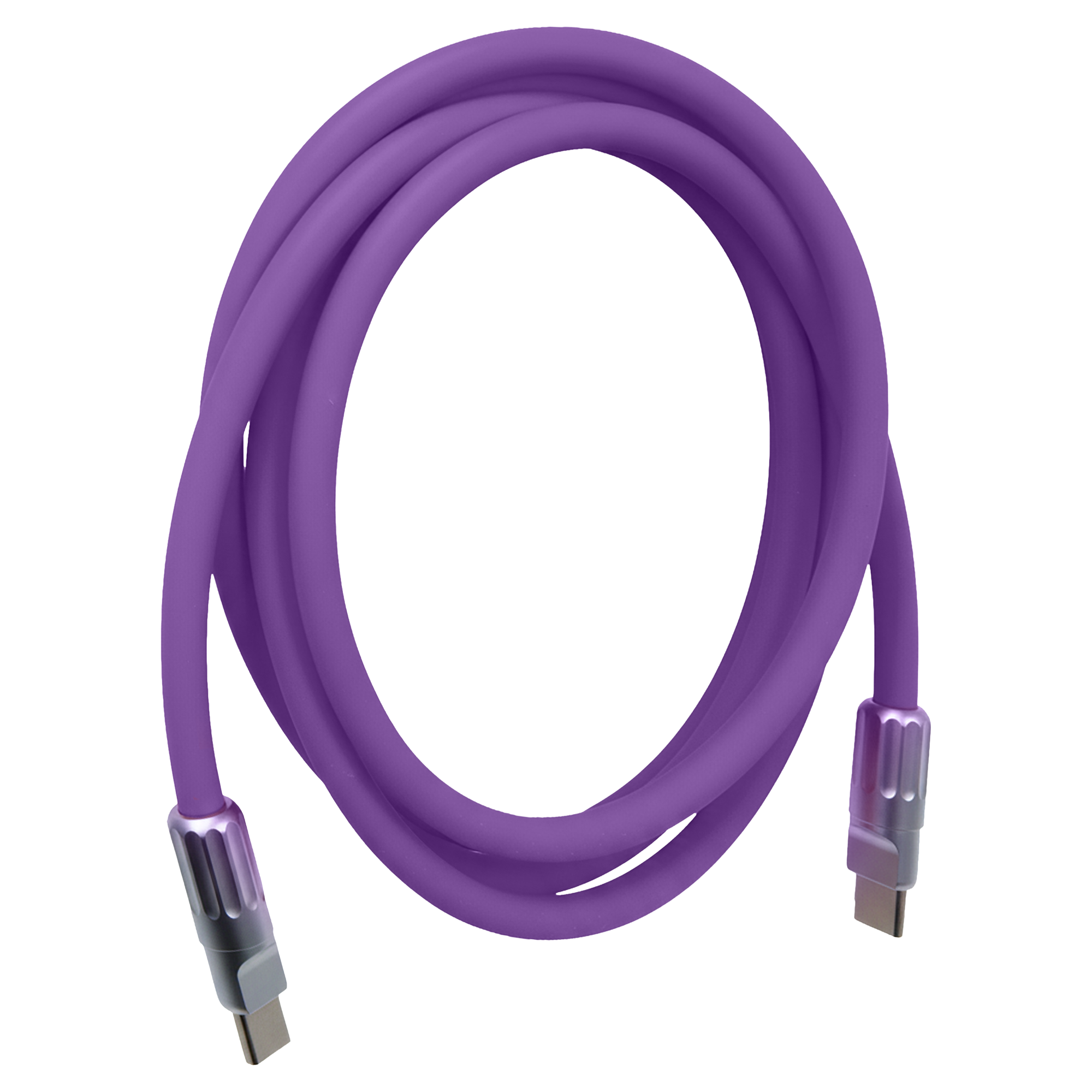 Front. Helix - GripCord 8' Silicone USB-C Cable.