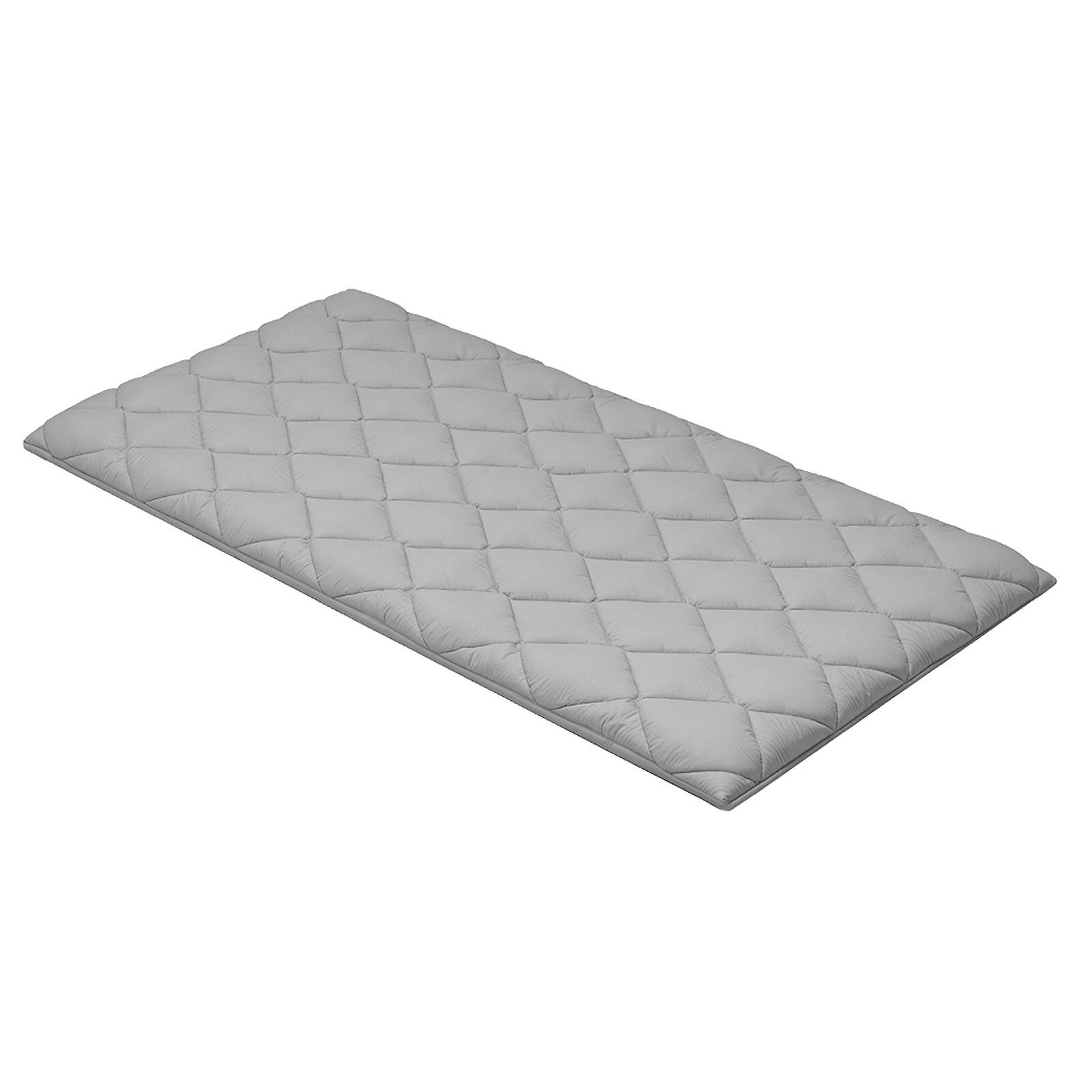 Alt View 5. VEVOR - Japanese Tatami Mat, Twin Size Foldable Japanese Tatami Mattress, Futon Mattress with Storage Bag & Fastener - gray.