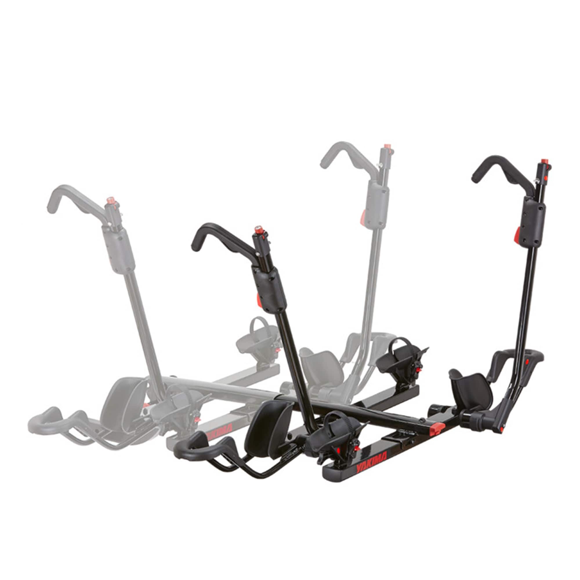 Yakima - HoldUp+2 Hitch Bike Rack Extension, Extension ONLY (Rack Not Included) - Black