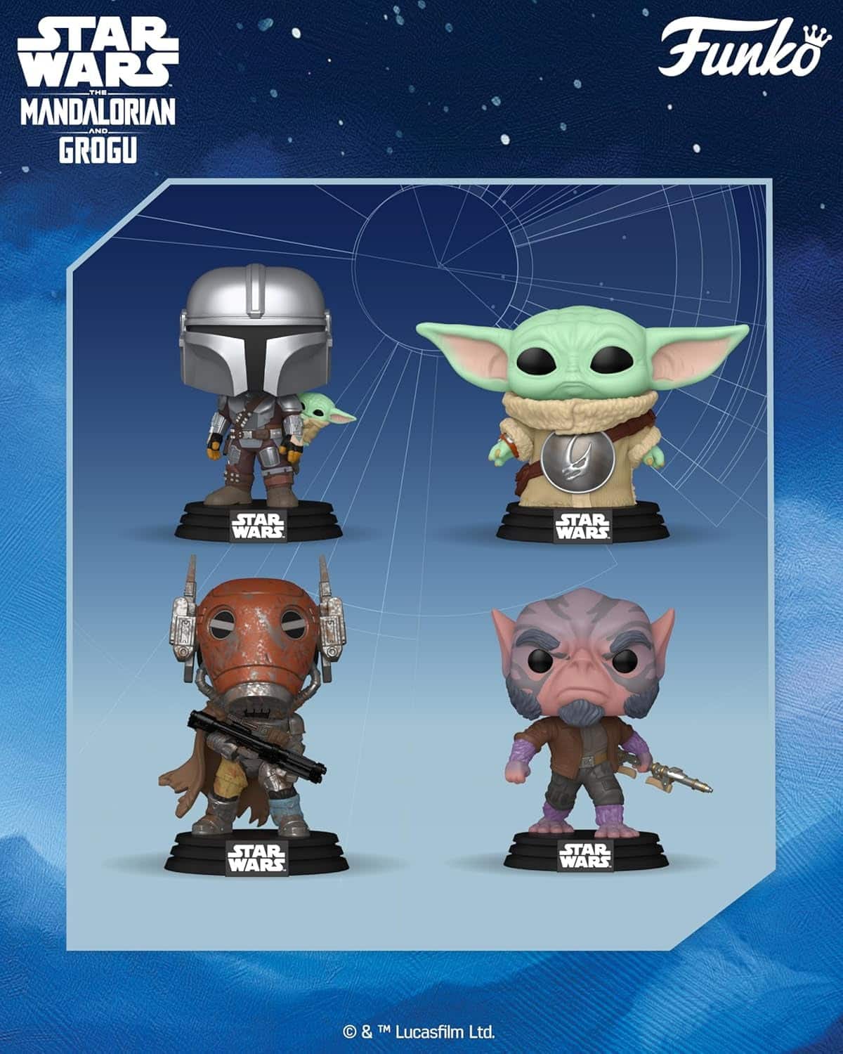 Funko Grogu Crest Multicolor FU90447 - Best Buy