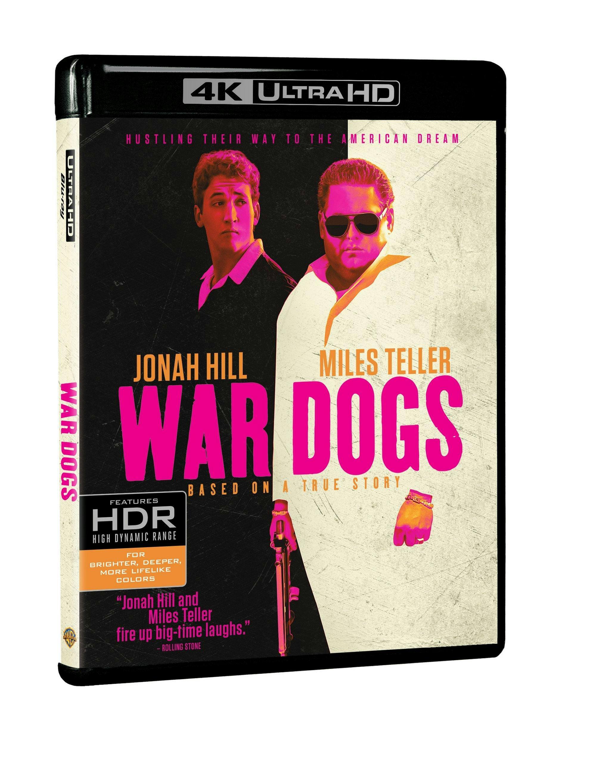 Angle. War Dogs   - 4K Blu-Ray.