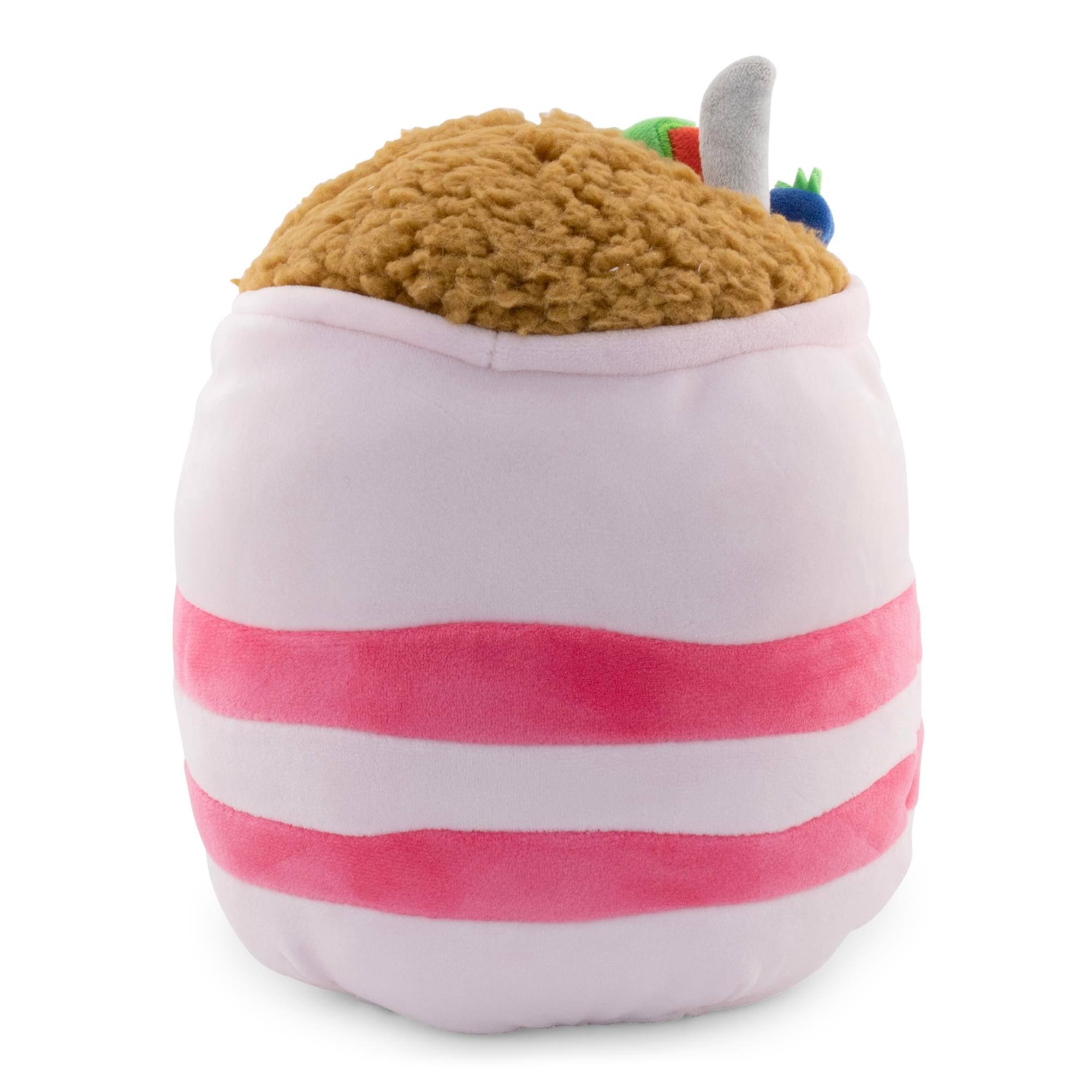Alt View 2. Kellytoy - Squishmallows Breakfast Squad 8 Inch Plush | Zosia The Yogurt Parfait - Pink.