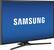 Angle. Samsung - 50" Class (49.5" Diag.) - LED - 1080p - HDTV - Black.