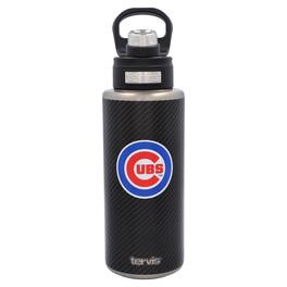 Tervis - Chicago Cubs 32oz. Carbon Fiber Wide Mouth Bottle - Multicolor