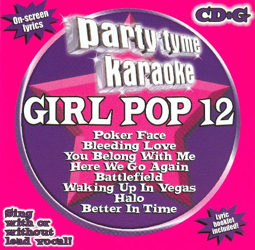  Party Tyme Karaoke: Girl Pop, Vol. 12 [CD]