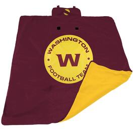 Logo Brands - Burgundy Washington Football Team 60'' x 80'' All-Weather XL Outdoor Blanket - Maroon