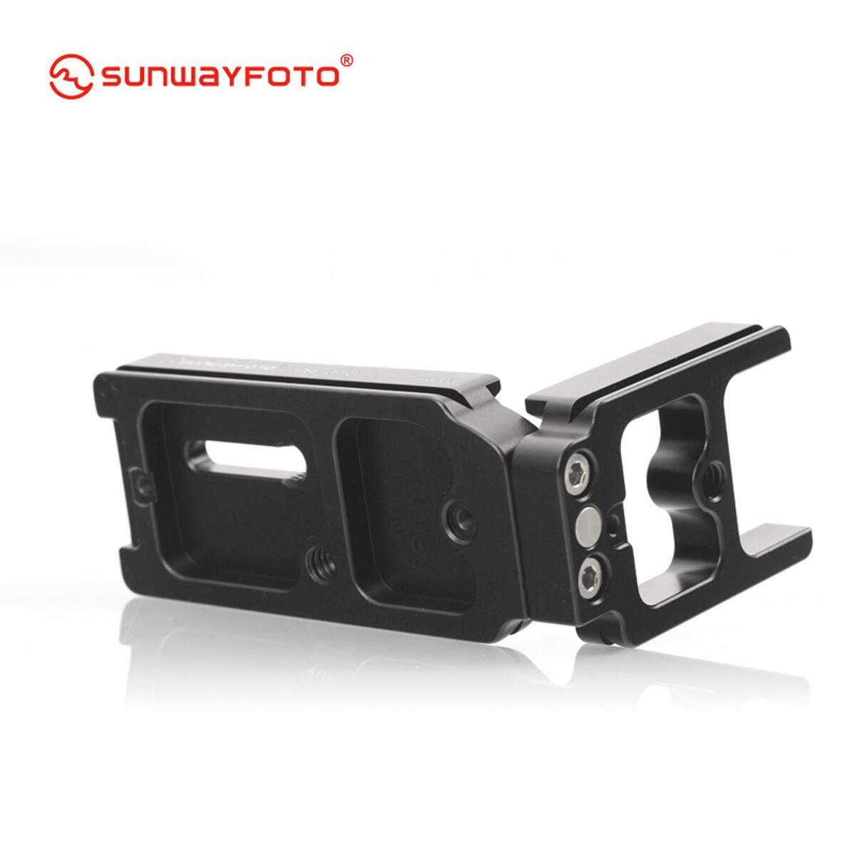 Alt View 3. SunwayFoto - SunwayFoto Custom L Bracket for Sony Alpha 7RII and 7II Digital Cameras.