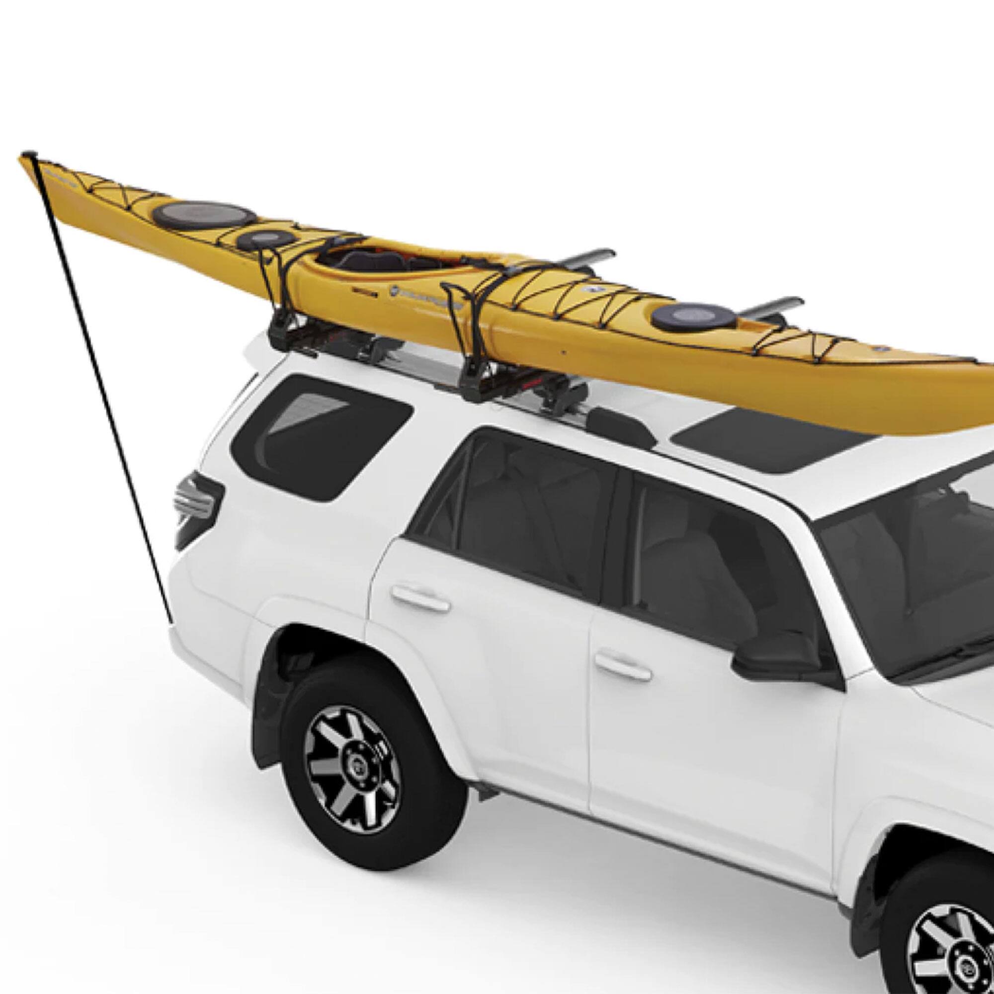 Alt View 6. Yakima - Yakima ShowDown Load Assist Kayak and SUP Rooftop Mount Rack for Vehicles, Black - Black.
