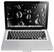Front Standard. iSkin - ProTouch FX Keyboard Protector for Apple® MacBook®, MacBook Air® and MacBook Pro - White/Black.