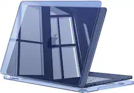 mosiso - Protective Hard Shell Case for MacBook Neo 13 inch Model A3404 (2026) - Crystal Indigo