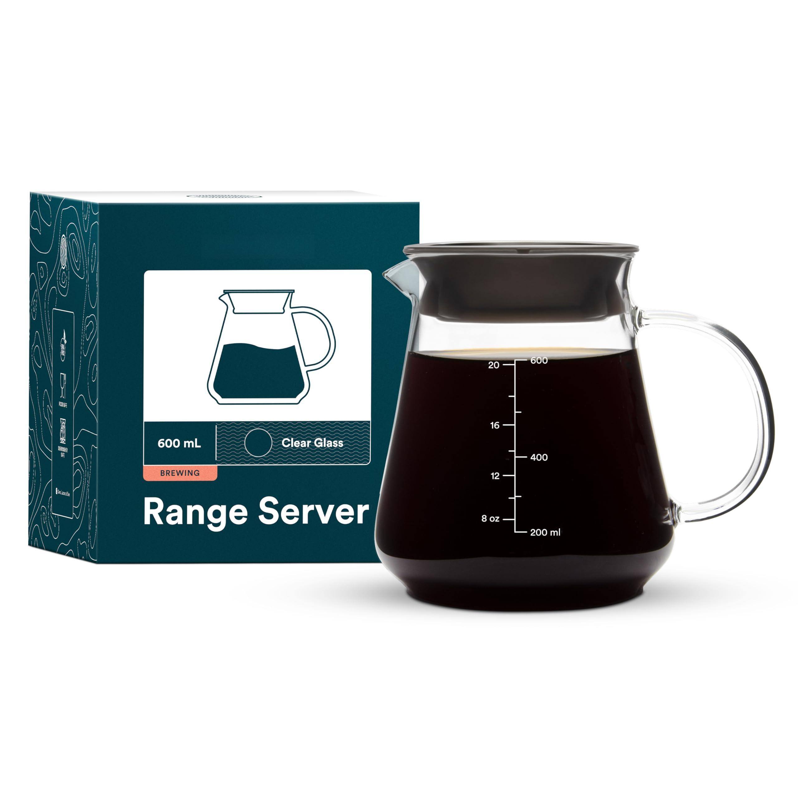 600 mL Clear Glass  
BREWING  
Range Server