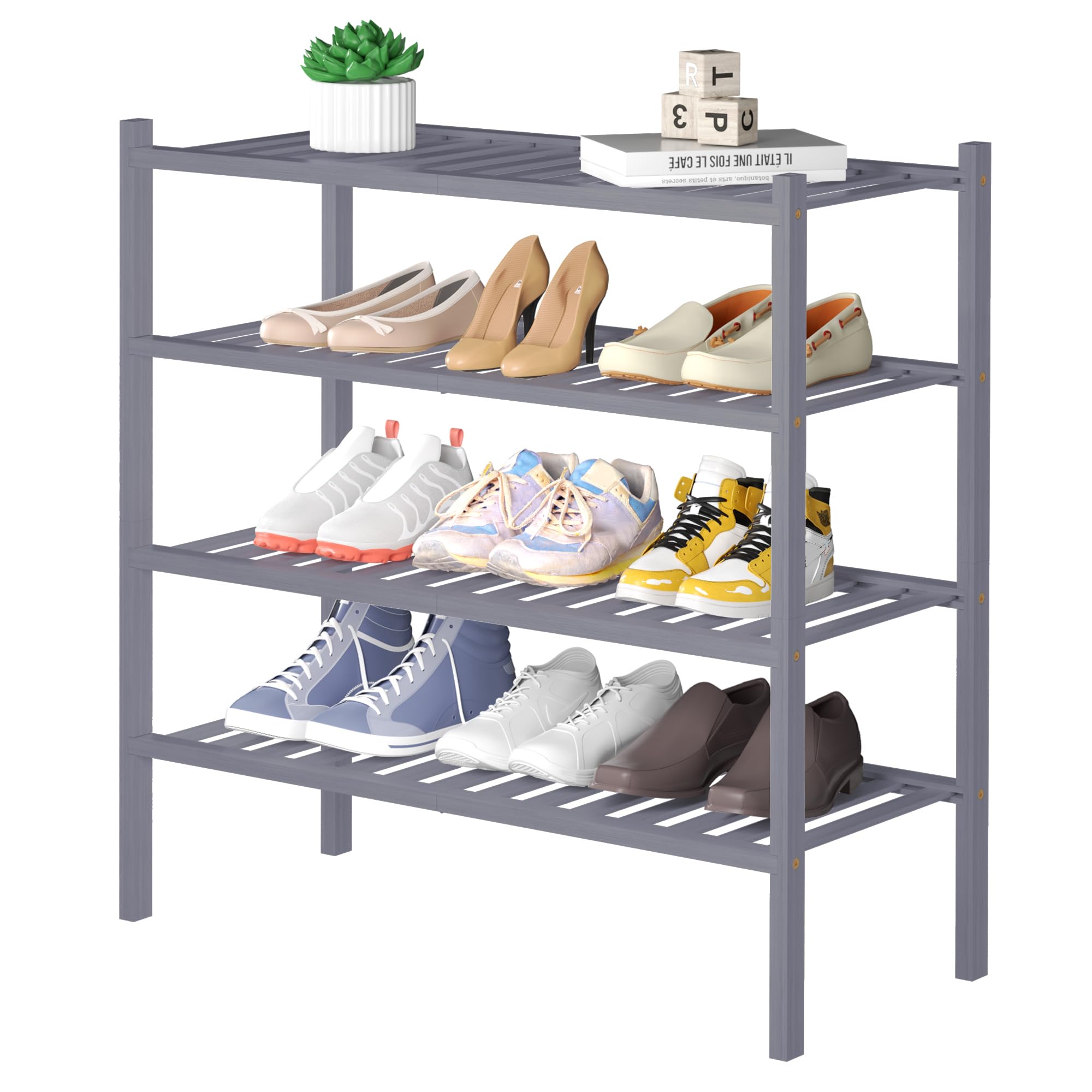 Grey 4 tier
