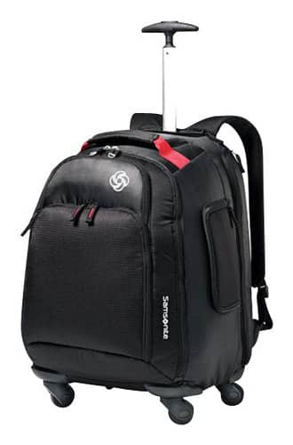 Samsonite laptop 2025 bag with wheels