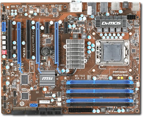 Best Buy: MSI ATX Desktop X58 Pro-E Intel® Core™ i7 Motherboard