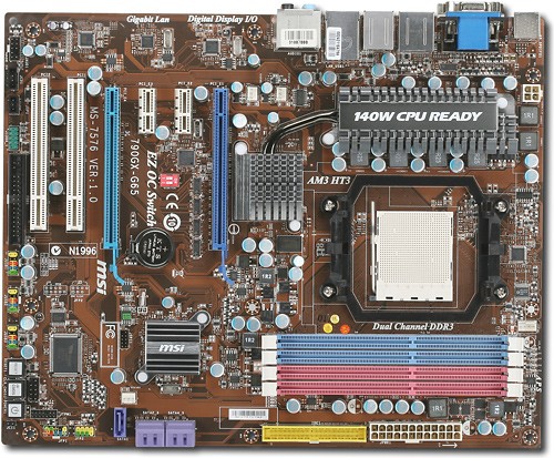Best Buy: MSI ATX Desktop AMD Phenom II 