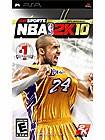 Front Detail. NBA 2K10 - PSP.