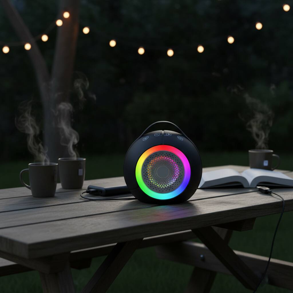 Alt View 2. Dazzed Corner - USB Computer Speakers for Desktop PC,Laptop Speakers - Black.