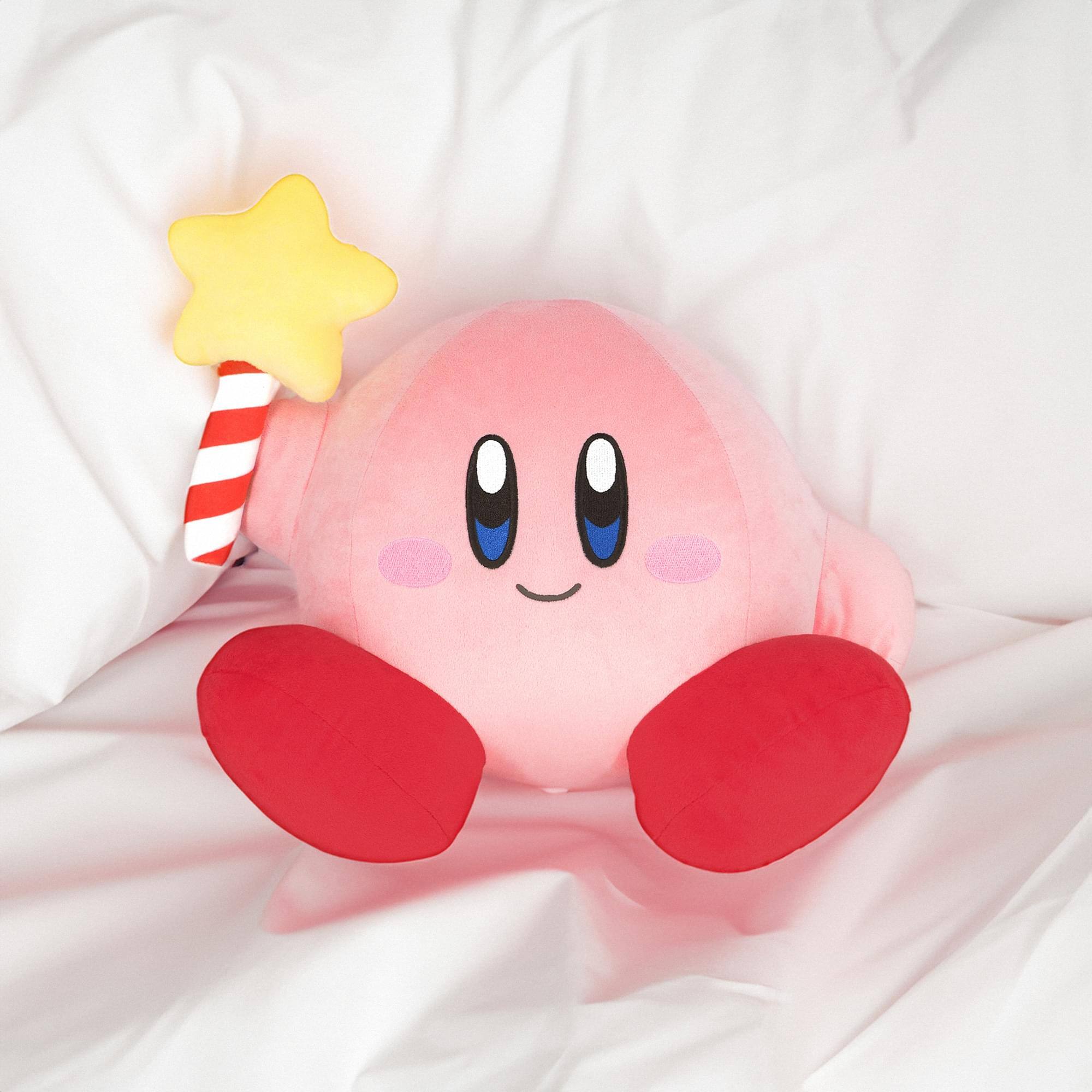Alt View 5. Little Buddy - Kirby Star Rod 12 Inch Collector Plush - Pink.