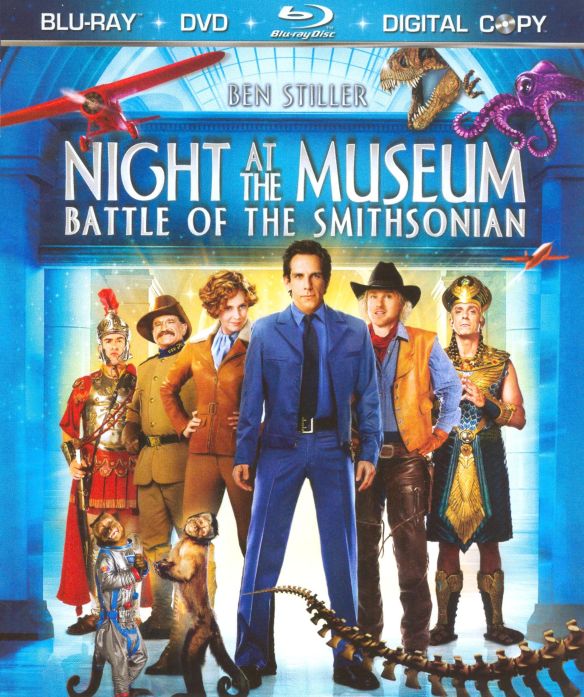  Night at the Museum: Battle of the Smithsonian [3 Discs] [Includes Digital Copy] [Blu-ray/DVD] [2009]
