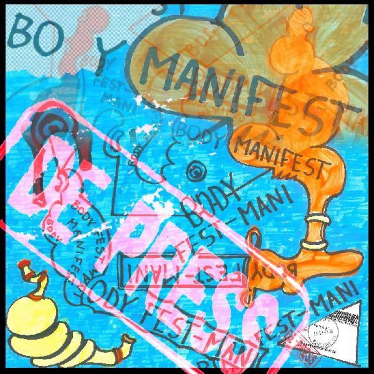 De Press - Body Manifest   - VINYL LP price history on PriceWatchPro