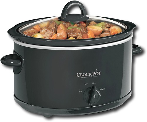 Best Buy: CrockPot® Cooker & Steamer Black SCV400-B-NP