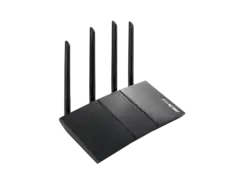 Front. ASUS - ASUS RT-AX3000S WiFi 6 Router with Instant Guard, Parental Control, VPN, AiMesh.