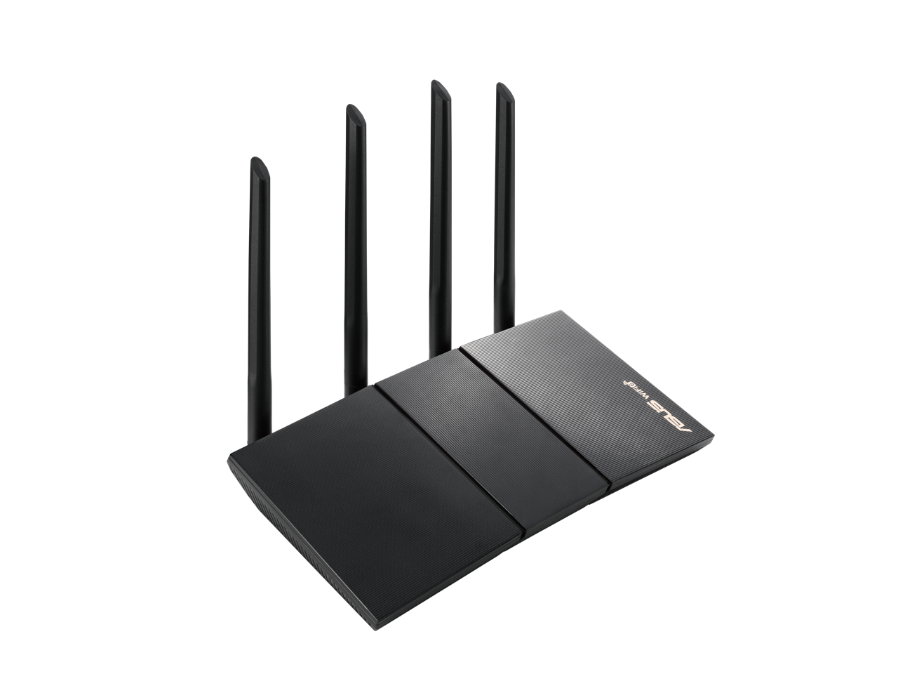 Front. ASUS - ASUS RT-AX3000S WiFi 6 Router with Instant Guard, Parental Control, VPN, AiMesh.