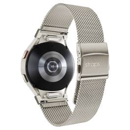 StrapsCo - Pro mesh Strap Stainless Steel Watch Band For Samsung Galaxy Watch 7 (Short-Medium) - Starlight