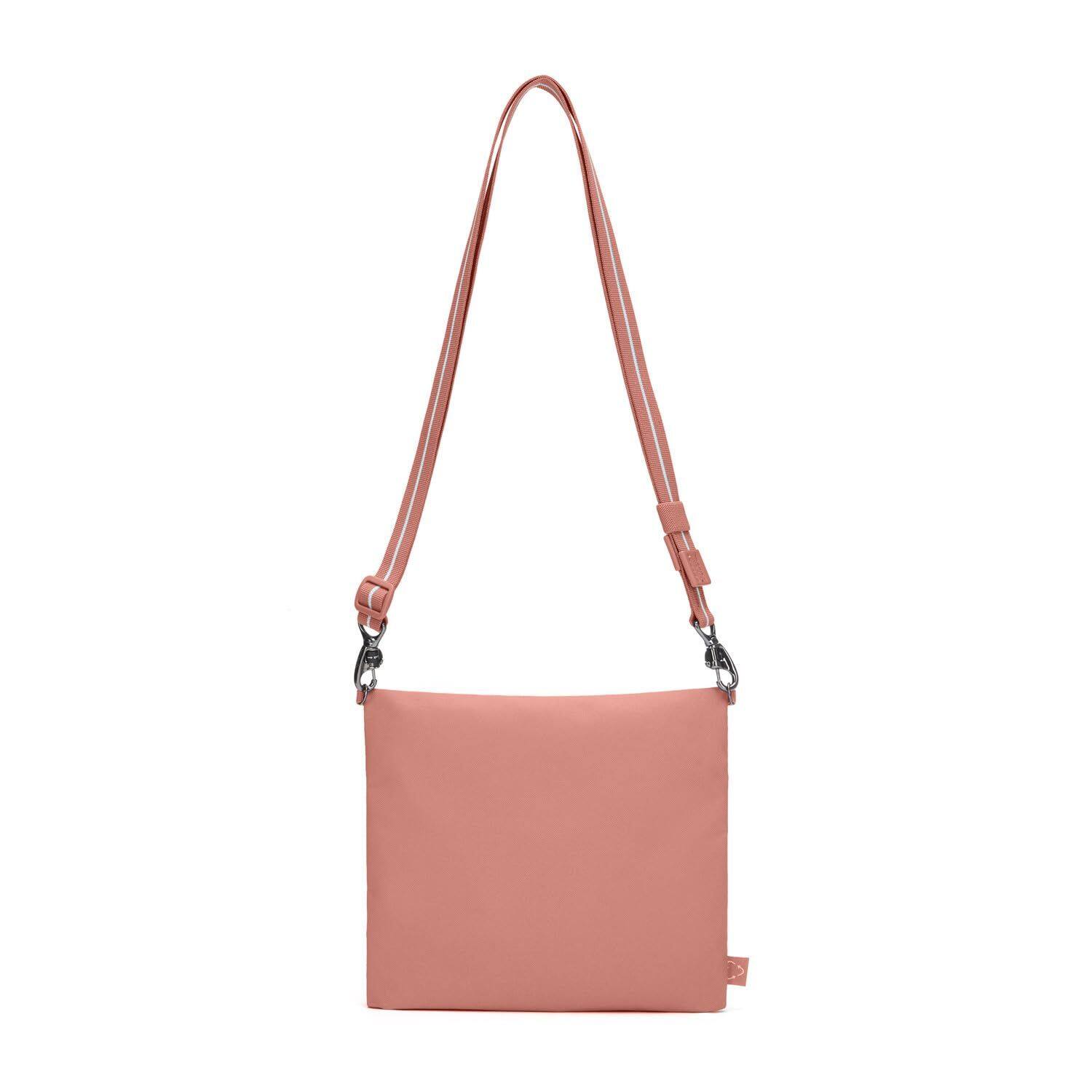 Left. Pacsafe - Pacsafe ,  Go Crossbody Pouch  ,  Rose - Black.