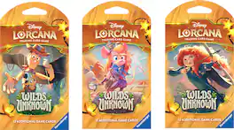Disney - Lorcana Wilds Unknown Sleeved Booster (1 Sleeved Booster per Order) - Styles May Vary