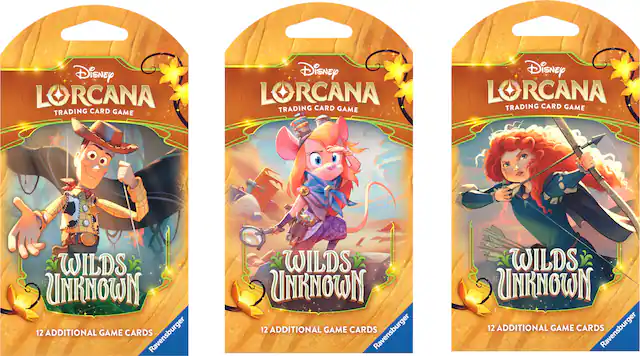 Disney LorCana Trading Card Game
WILDS UNKNOWN
12 Additional Game Cards
Ravensburger
Disney LorCana Trading Card Game
WILDS UNKNOWN
12 Additional Game Cards
Ravensburger
Disney LorCana Trading Card Game
WILDS UNKNOWN
12 Additional Game Cards
Ravensburger