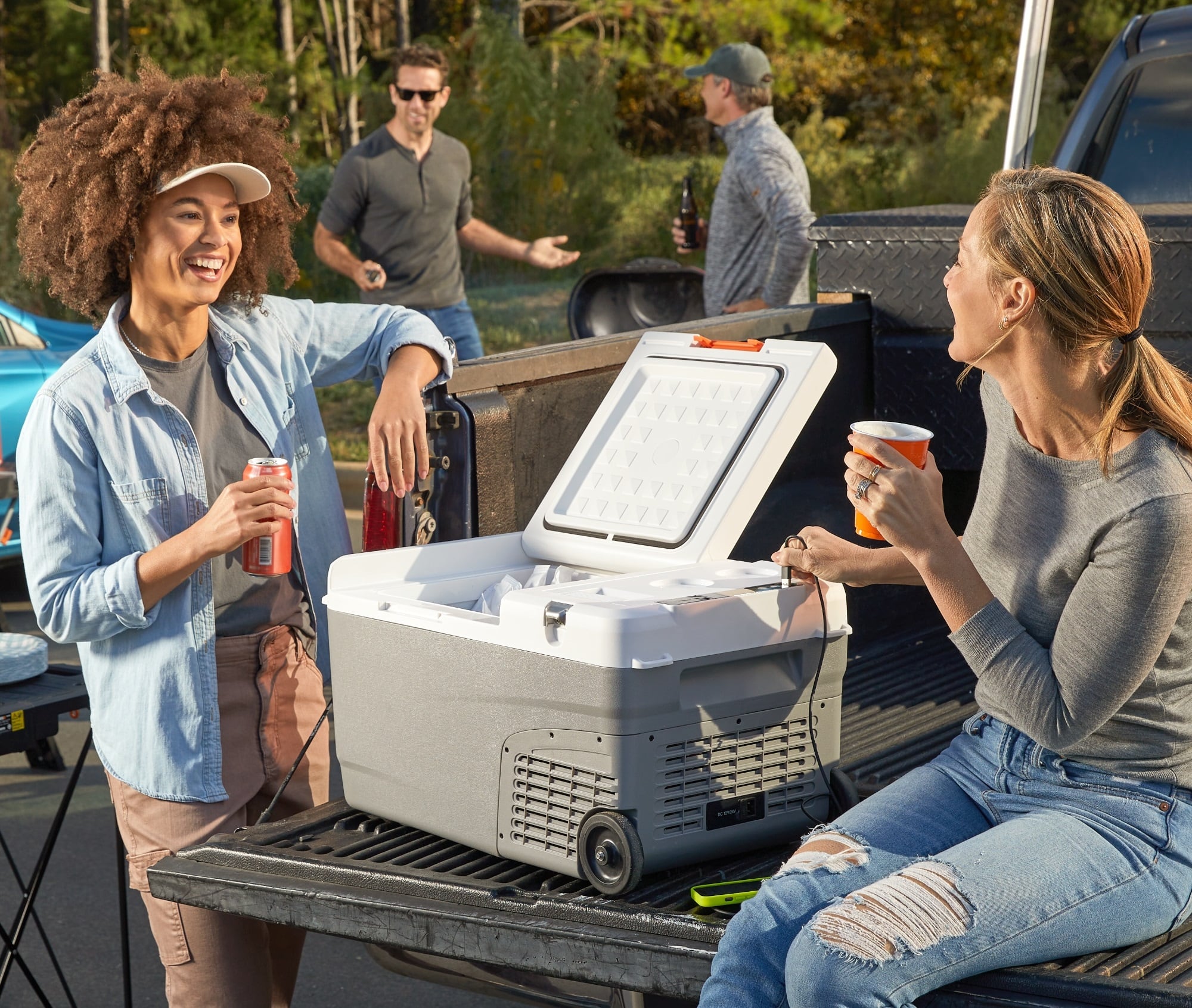 Alt View 13. WORX - 20V Battery Powered & Electric Cooler - Black.